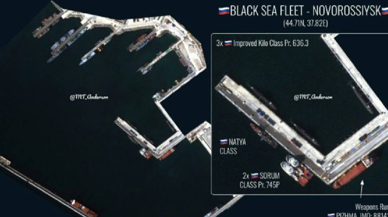 Ресей кемелері Севастопольден Феодосия мен Новороссийскке ауыстырылды