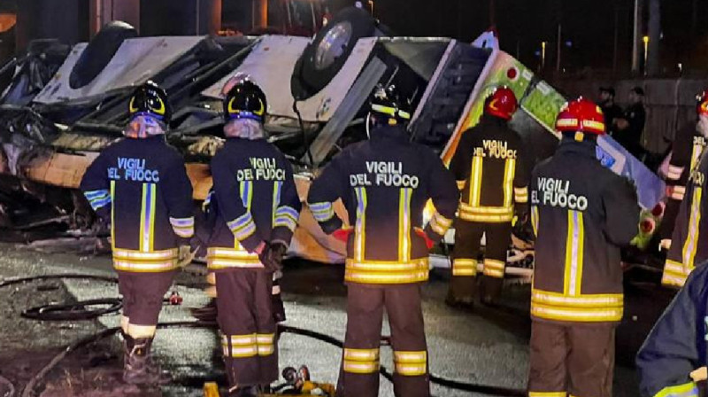 Венециядағы жол-көлік оқиғасында 21 адам қаза тапты