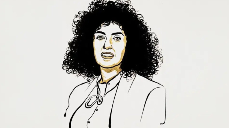 31 жыл түрмеде отырған Наргиз Мохаммади Нобель сыйлығын алды