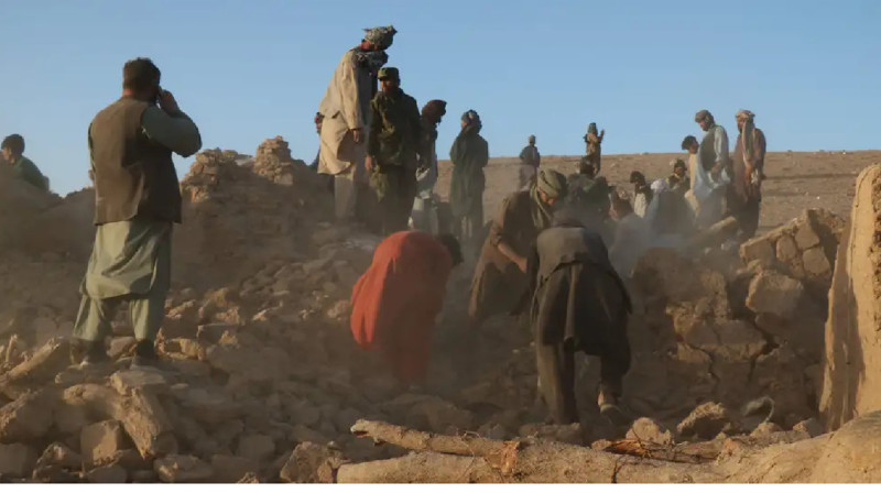 Ауғанстандағы жер сілкінісінен 2 мыңнан астам адам қаза тапты