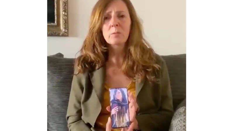 Хамас содырлары ұрлап кеткен қыздың анасы көмек сұрайды