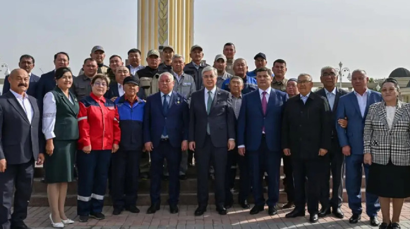 Президент Қызылорда облысында еңбек адамдарымен жүздесті