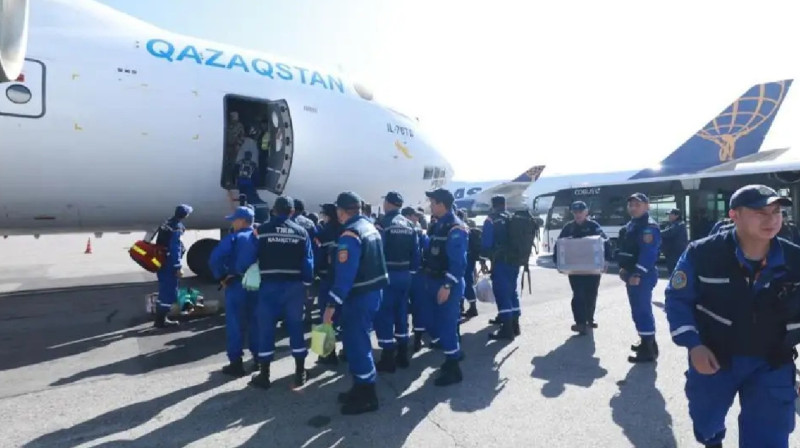 Қазақстандық құтқарушылар жасағы Ауғанстанға кетті