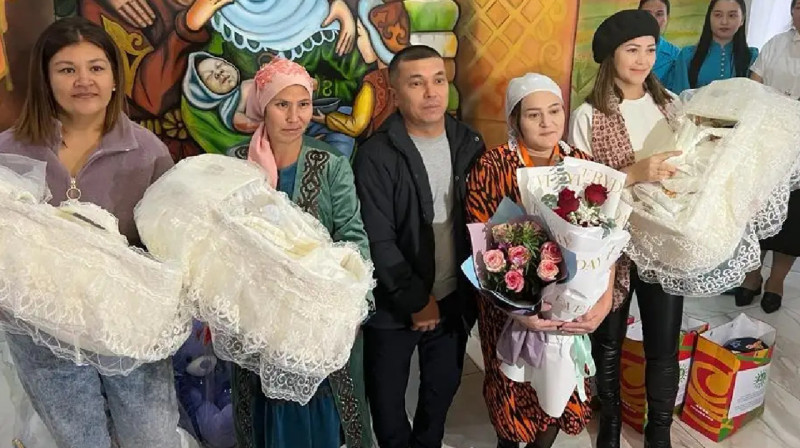 Ақтөбеде Мүслім, Мұхаммед, Мұстафа атты үшем дүниеге келді