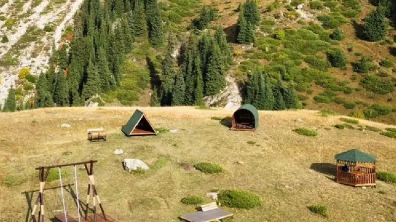 Алматыда тағы бір кемпинг алаңы ашылды