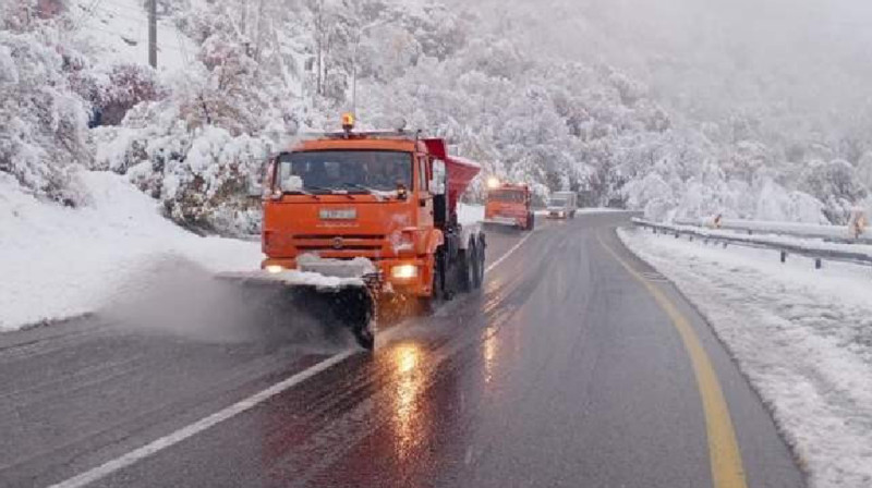 Шымбұлақты қар басып қалды