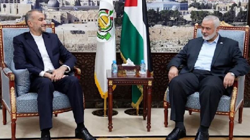 Дохада Иран СІМ министрі мен Хамас жетекшісі Исмаил Хания кездесті