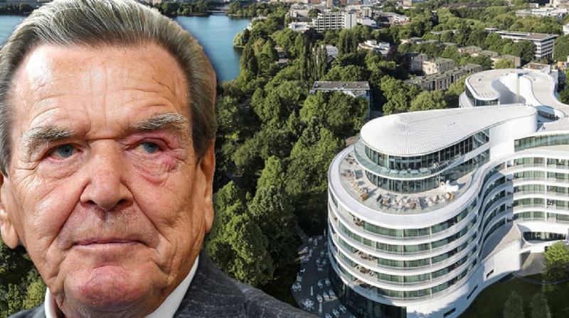 Герхард Шредердің салтанатты асы полиция шақырумен аяқталды