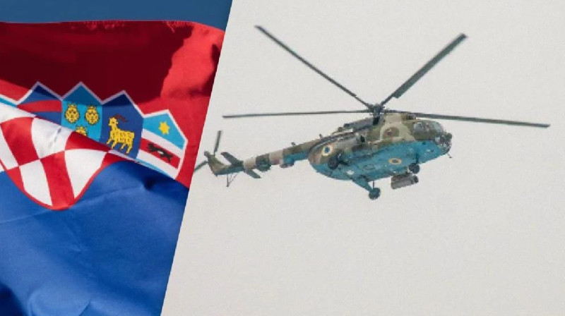 Хорватия Украинаға барлық Ми-8 тікұшақтарын берді