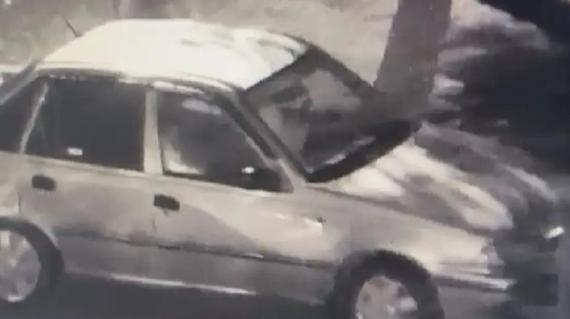 Көлік жүргізушісінің есірткі қолданған сәті видеоға түсіп қалды