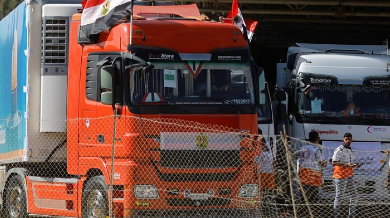 Газа секторына алғашқы гуманитарлық көмек келді