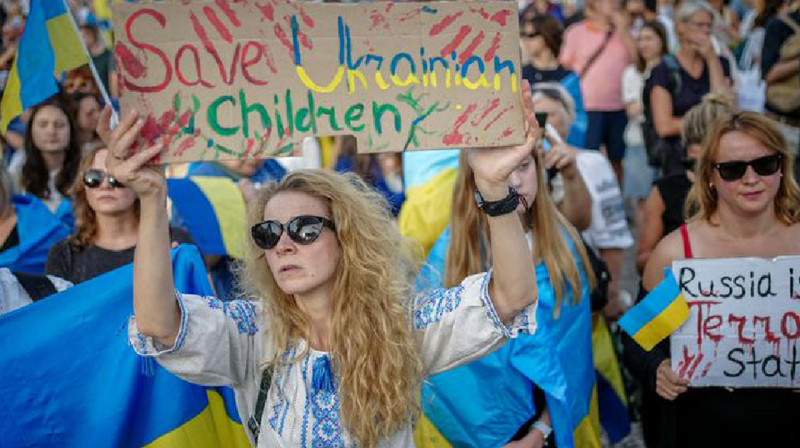 Украина елден заңсыз алып кеткен төрт баланы қайтарды