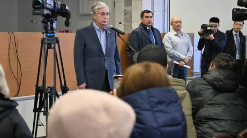 Апаттан зардап шеккендердің отбасына материалдық көмек көрсетеміз - Президент