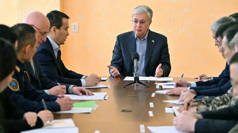 Костенко шахтасындағы апат: Мемлекет басшысы жедел штабтың отырысын өткізді