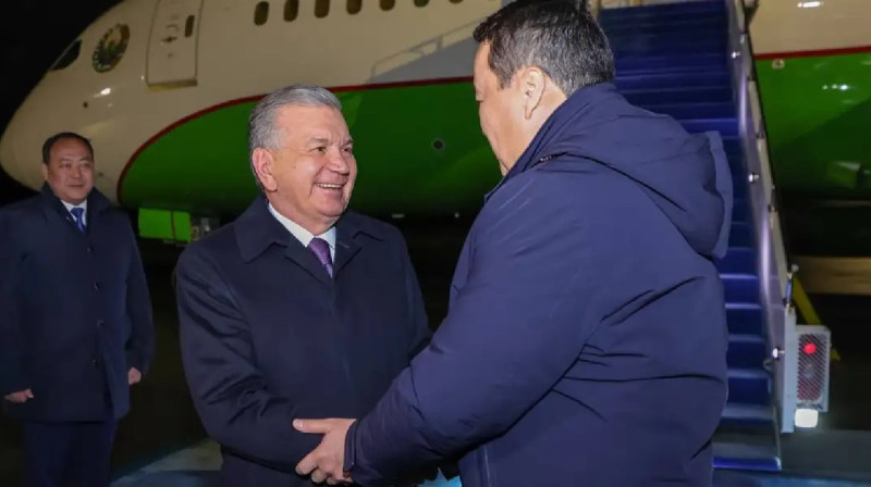Астанаға Өзбекстан президенті Шавкат Мирзиёев келді