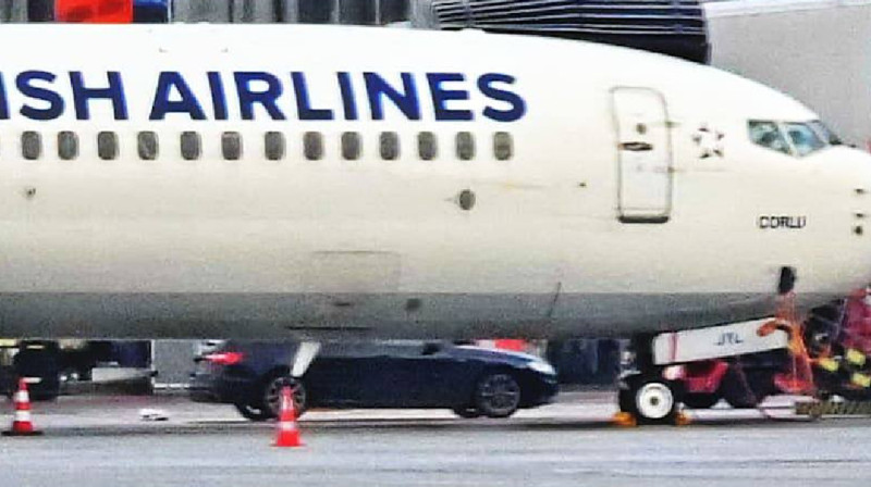 Гамбург әуежайының аумағына кірген ер адам 18 сағаттан кейін берілді