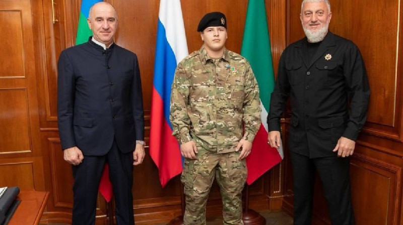 Қадыровтың ұлы төртінші мемлекеттік наградасын алды