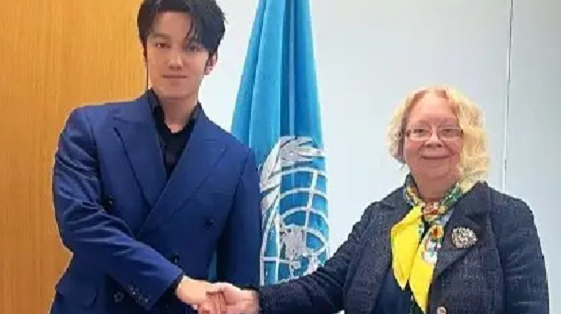 Димаш Құдайберген БҰҰ женевалық филиалының басшысымен кездесті