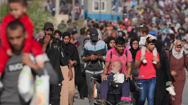 50 мың палестиналық Газа секторының оңтүстігіне көшірілді