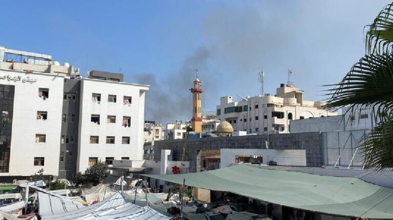 Израиль әскерлері әл-Шифа ауруханасы аймағында соғысып жатыр