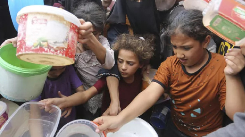 Газада гуманитарлық жағдай жаңбырдан қиындап кетті