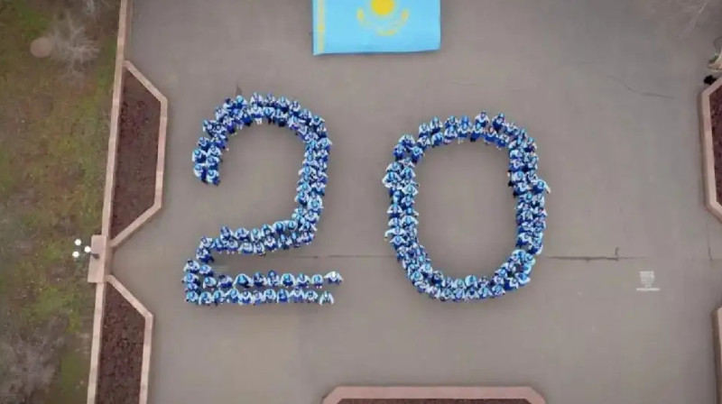 "20 миллионыншы тұрғын". Астанада флешмоб өтті