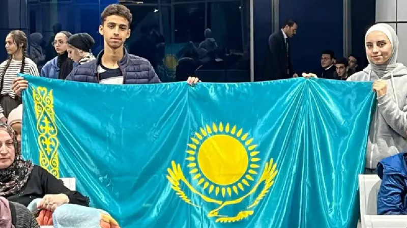 Газа секторындағы қазақстандықтар Алматыға ұшып келді