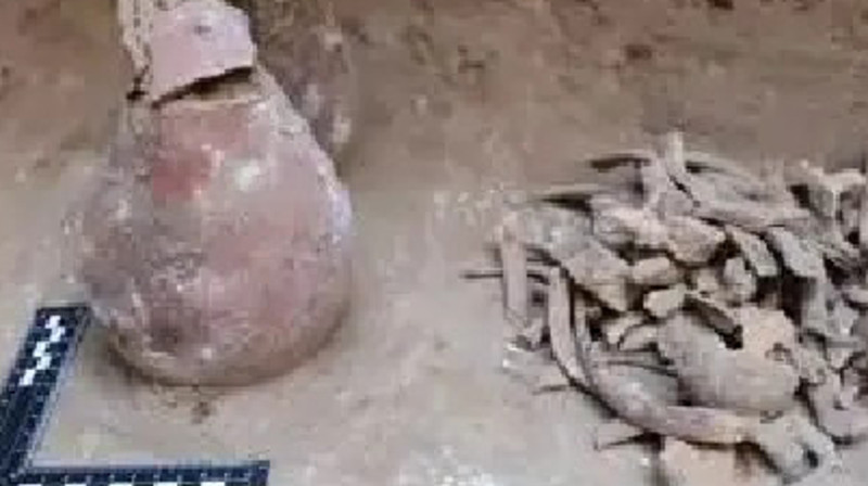 Талдықорған маңынан ерте темір дәуіріне жататын қорған табылды