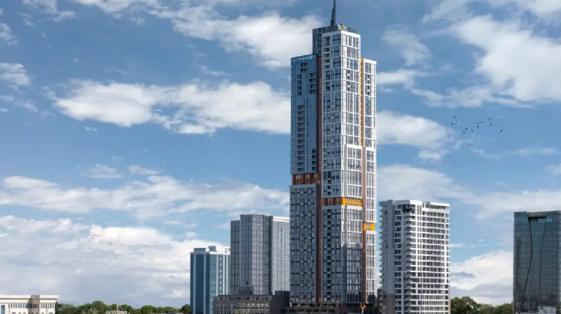 Өзбекстандағы ең биік ғимарат Nest One құрылысы аяқталды