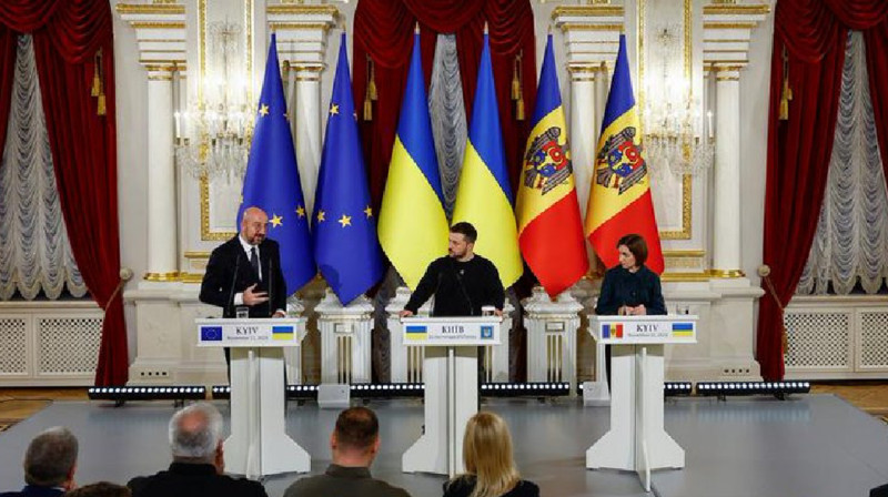 Шарль Мишель: Украина еуропалық интеграцияда айтарлықтай жетістіктерге жетті