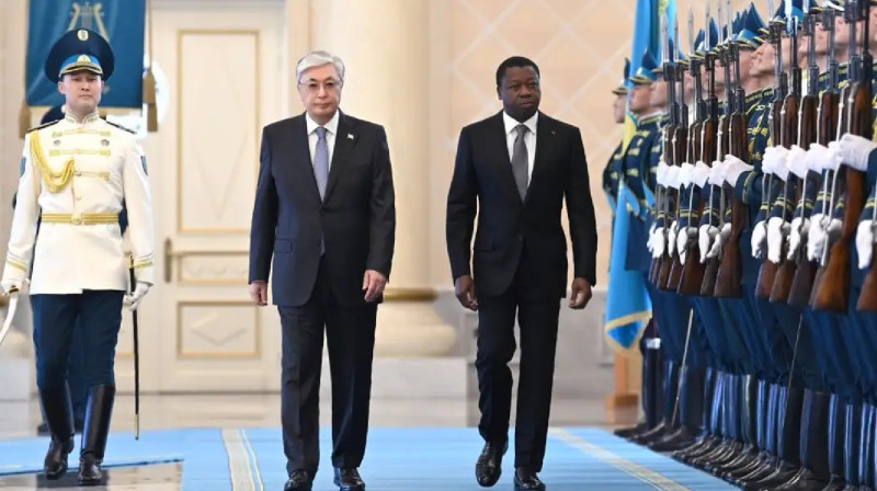 Президент Того Республикасының басшысын қарсы алды