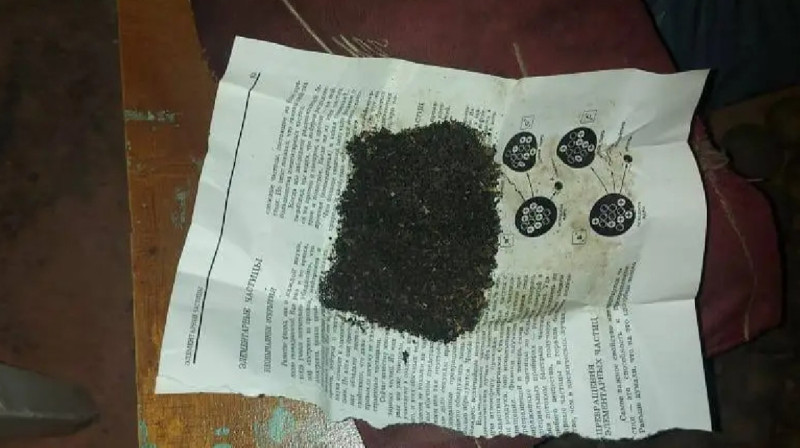 Қария қарасорадан тағам дайындаған