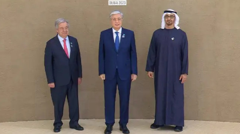 Президент Дүниежүзілік климаттық саммиттің ашылу рәсіміне қатысады