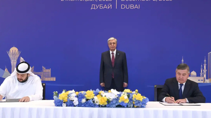 Қазақстан Президенті бірқатар келісімге қол қою рәсіміне қатысты