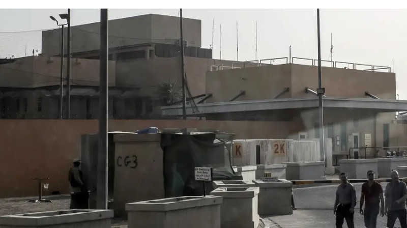 Ирактағы АҚШ елшілігі зымыран шабуылына ұшырады