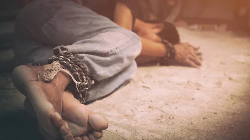 Жоғалып кеткен ер адам үш апта бойы құлдықта болған