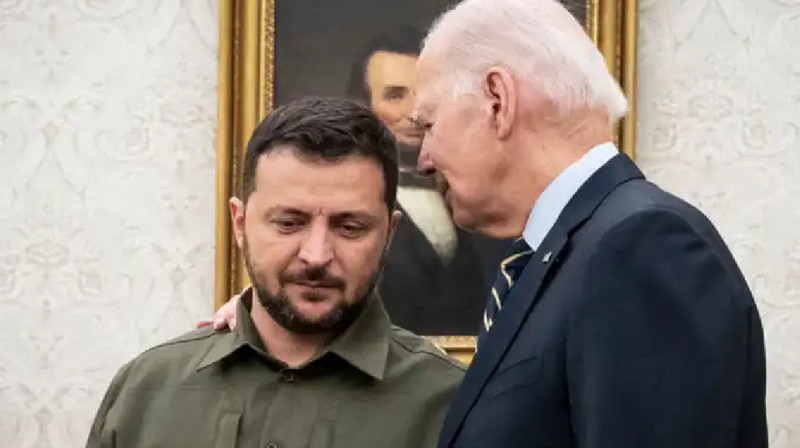 Зеленский АҚШ-қа жұмыс сапарымен барады