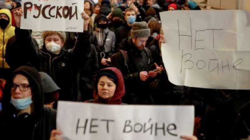 Ұлыбритания Қорғаныс министрлігі: Ресейде Украинамен соғысқа наразылық артып келеді