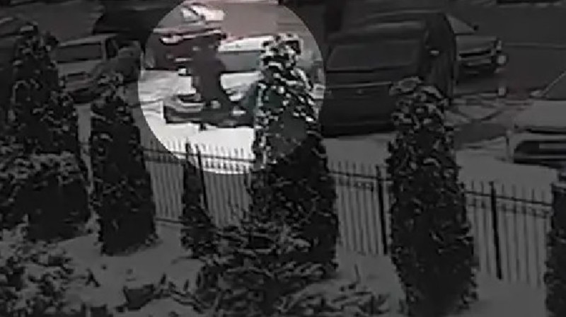 Маңғыстаулық жігіттің Шымкентте қыз алып қашқан сәті видеоға түсіп қалған