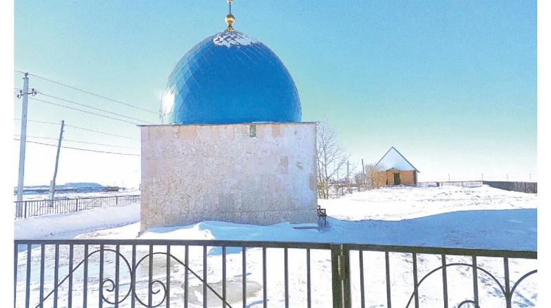 Міржақып кесенесінің күмбезі жаңартылды
