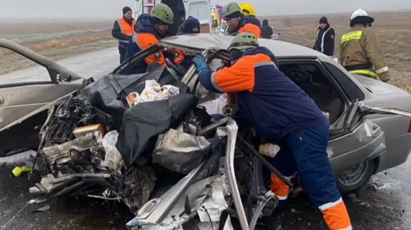 Жетісу облысында жол апатынан төрт адам мерт болды