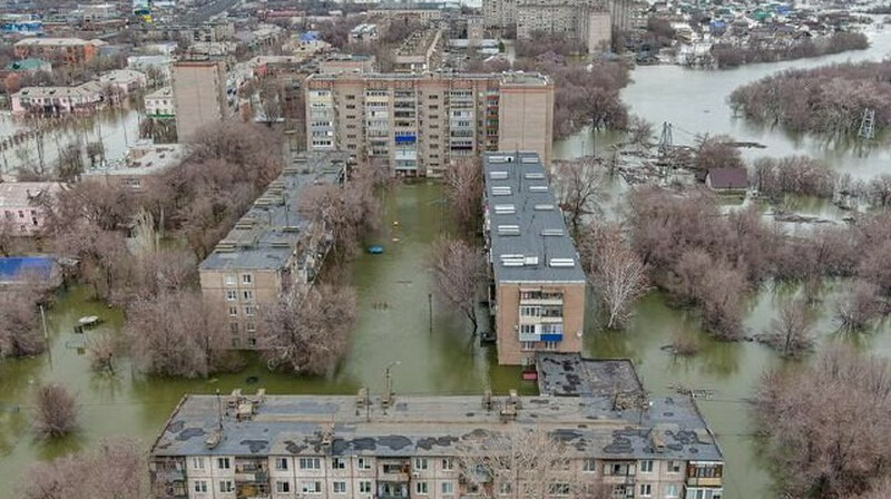 Ресейдегі су тасқыны: Орск маңындағы Жайық өзенінің деңгейі 35 см-ге төмендеді