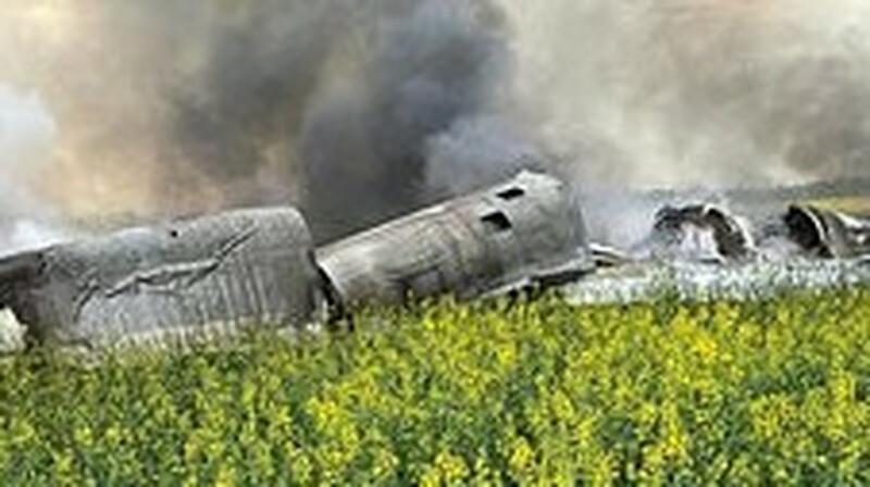 Ресей: Ставропольға жақын жерде әскери ұшақ апатқа ұшырады