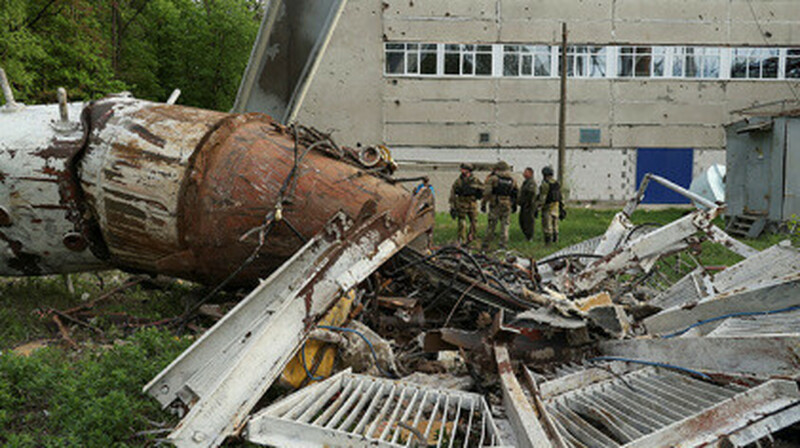 БАҚ: Ресейдің соққысы Харьковтағы телемұнараны қиратты