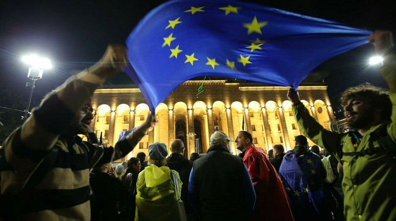 Германияның сыртқы істер министрі Грузиядағы наразылық акциясын қолдады