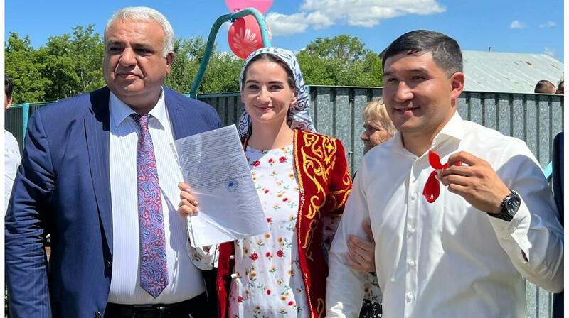 Су тасқынынан зардап шеккен отбасыларға үй берілді