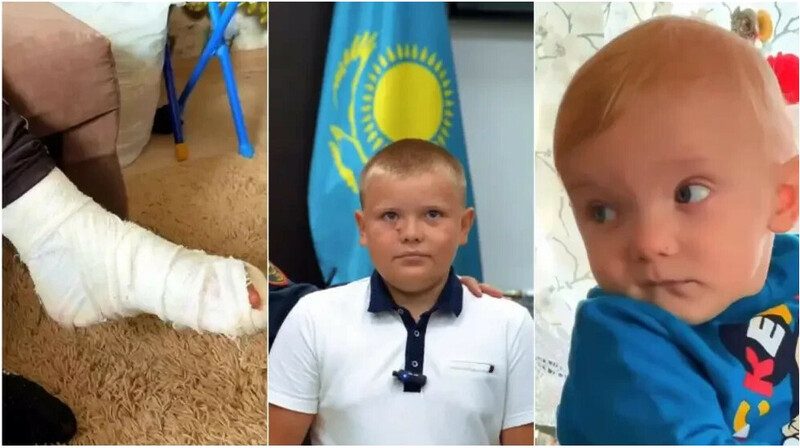 Інісін өрттен аман алып шыққан 10 жасар балаға медаль берілді