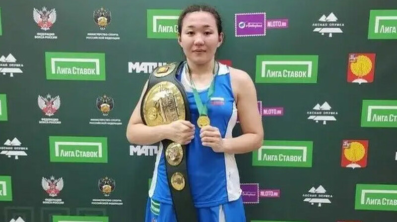 Қазақ қызы бокстан үш мәрте Ресей чемпионы атанды