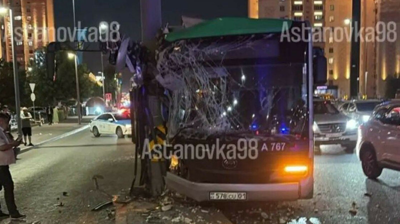 Астанадағы автобус апаты: Жүргізушіге қатысты қылмыстық іс тоқтатылды