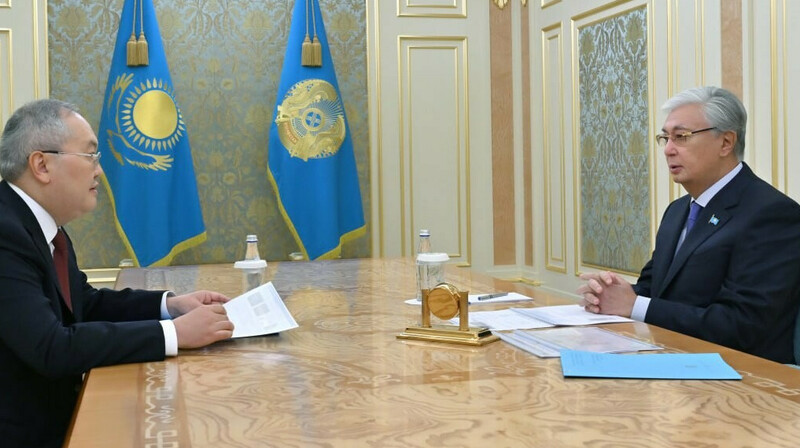 Тоқаев ҚМА төрағасын қабылдады